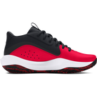 Big Kids' Under Armour Lockdown 7 Basketball Shoes "Red Black White"
