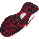 Big Kids' Under Armour Lockdown 7 Basketball Shoes "Red Black White"