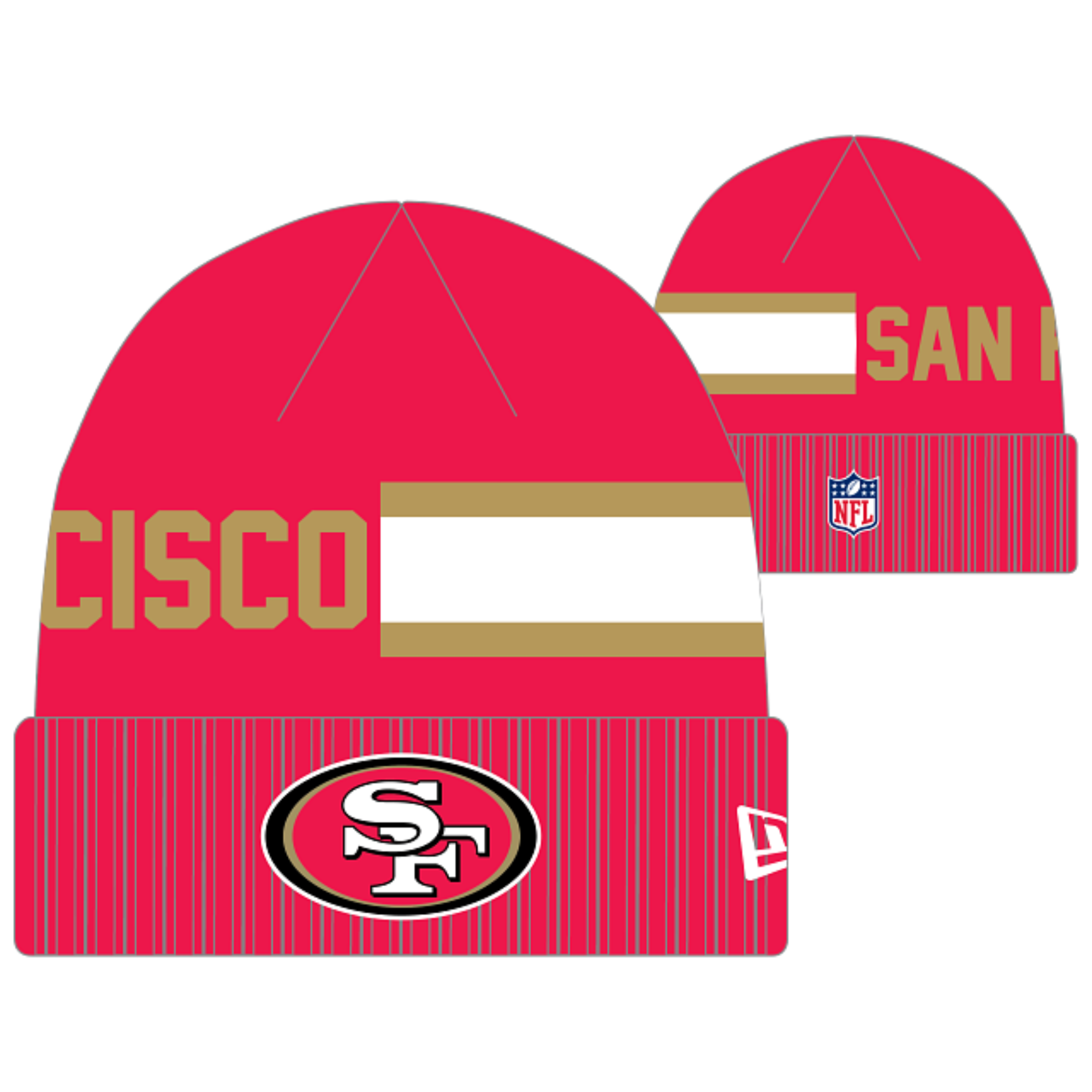 New Era San Francisco 49ers Cuffed Knit "Unisex"