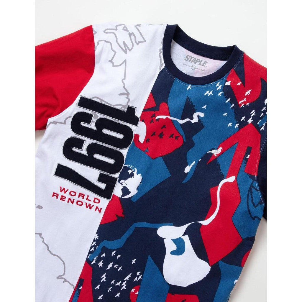 Sport Camo Pieced Tee