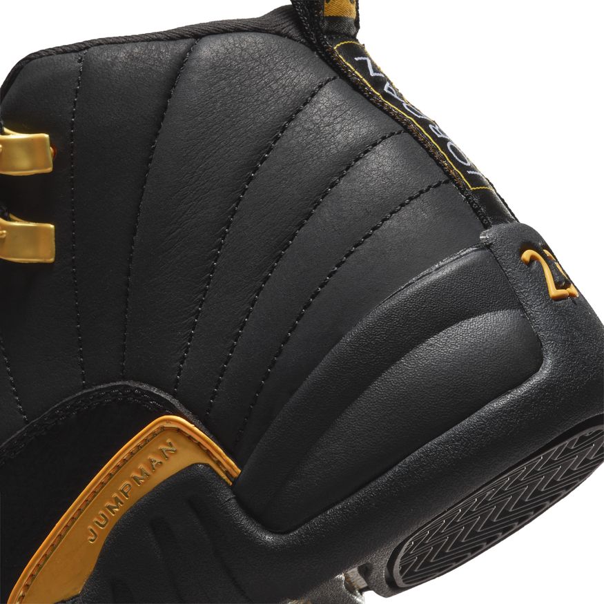 Big Kids' Air Jordan 12 Retro "Black Taxi"