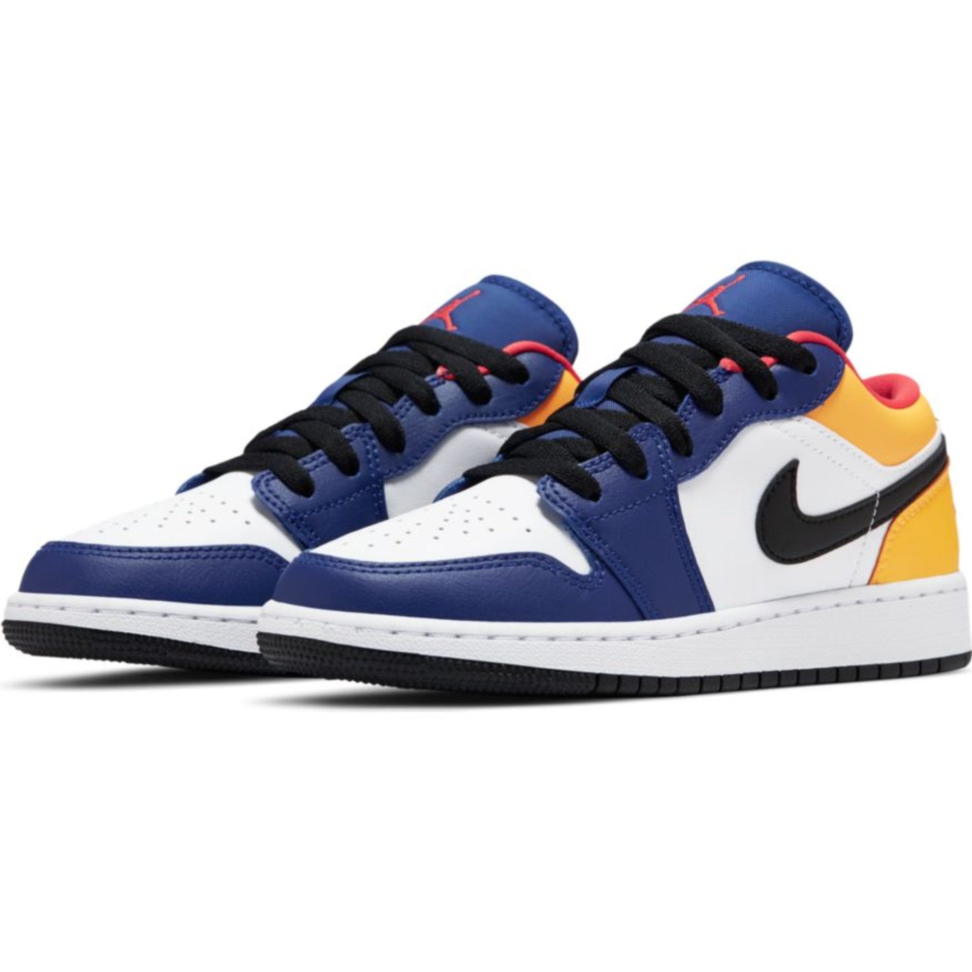 Big Kids' Air Jordan 1 Low "Royal Yellow"