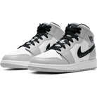 Big Kids' Air Jordan 1 Mid "Light Smoke Grey"
