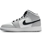 Big Kids' Air Jordan 1 Mid "Light Smoke Grey"