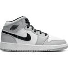 Big Kids' Air Jordan 1 Mid "Light Smoke Grey"