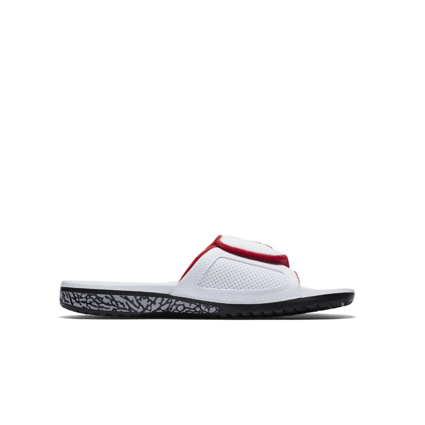 Men's Jordan Hydro III Slides "University Red Cement"