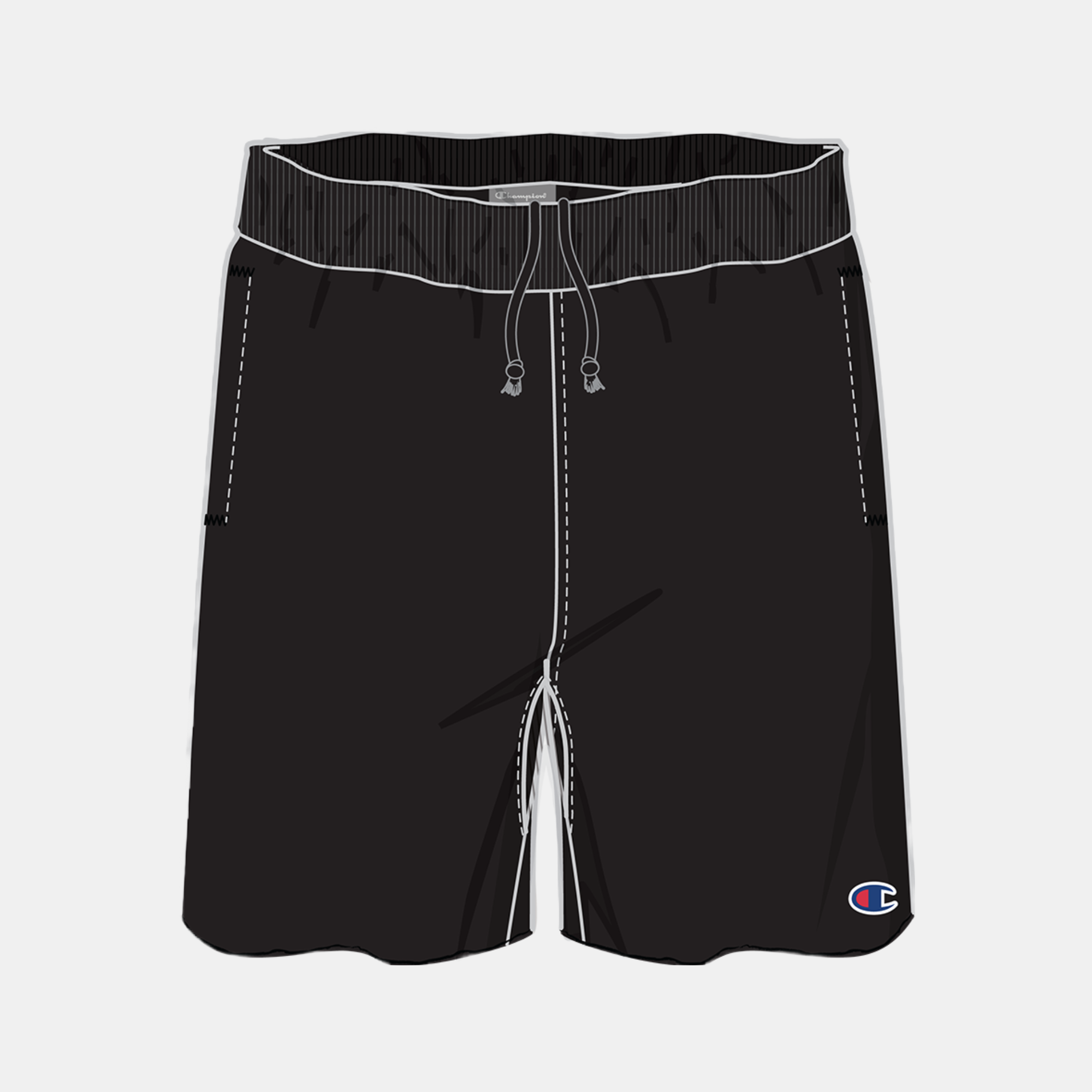 Men's Champion Reverse Weave Cut Off Shorts
