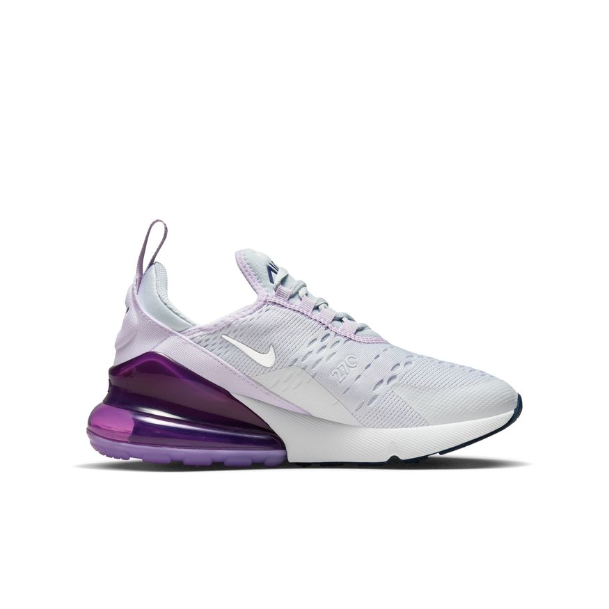 Big Kids' Nike Air Max 270 "Pure Platinum Violet Frost"