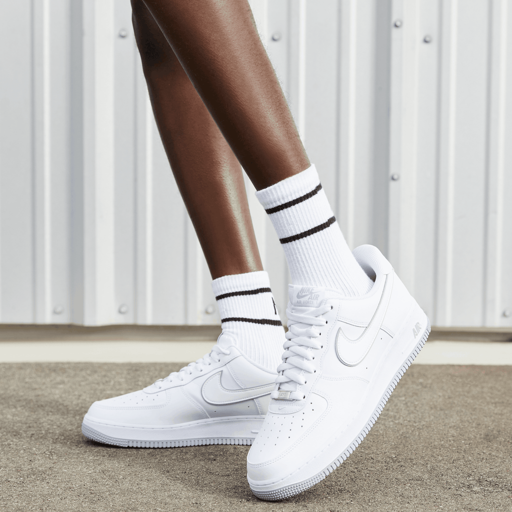 Men's Air Force 1 '07 "White Wolf Grey Sole"