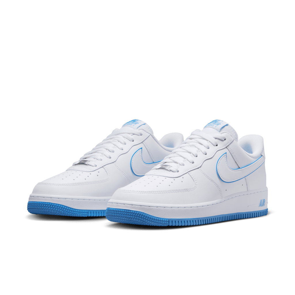 Men's Air Force 1 '07 "White University Blue Sole"