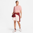 Women's Nike Air Printed Mesh Short-Sleeve Crop Top