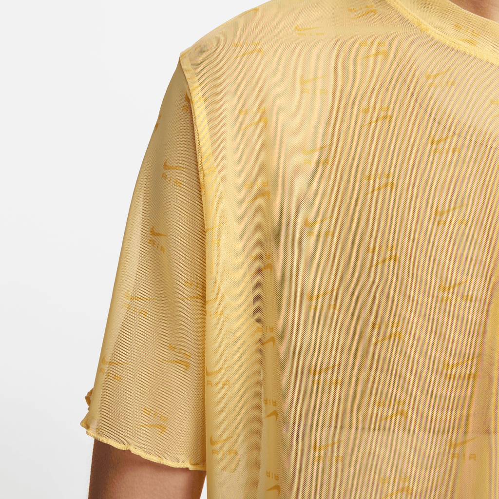 Gold nike crop top shop