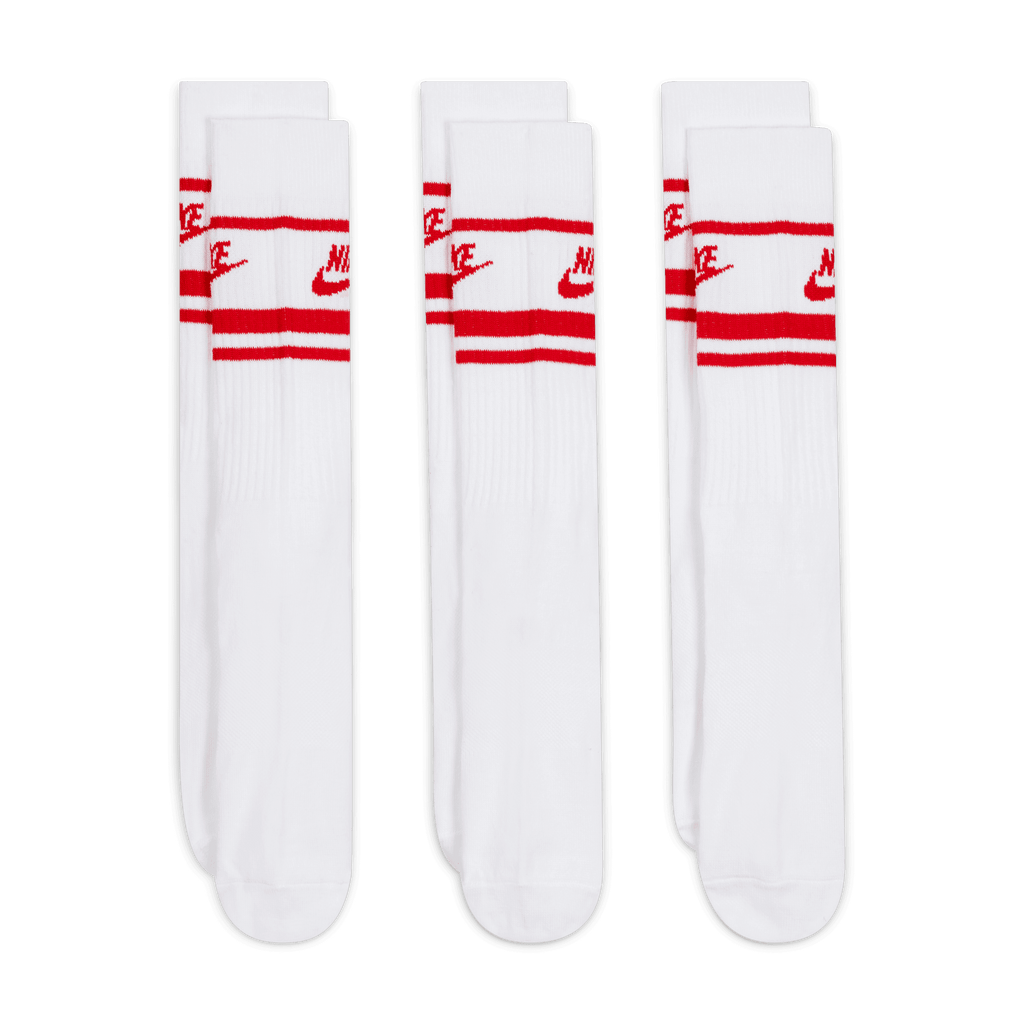 Nike Sportswear Everyday Essential Crew Socks (3 Pairs) (UNISEX)