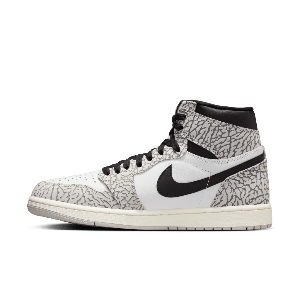 Men's Air Jordan 1 Retro High OG "White Cement"