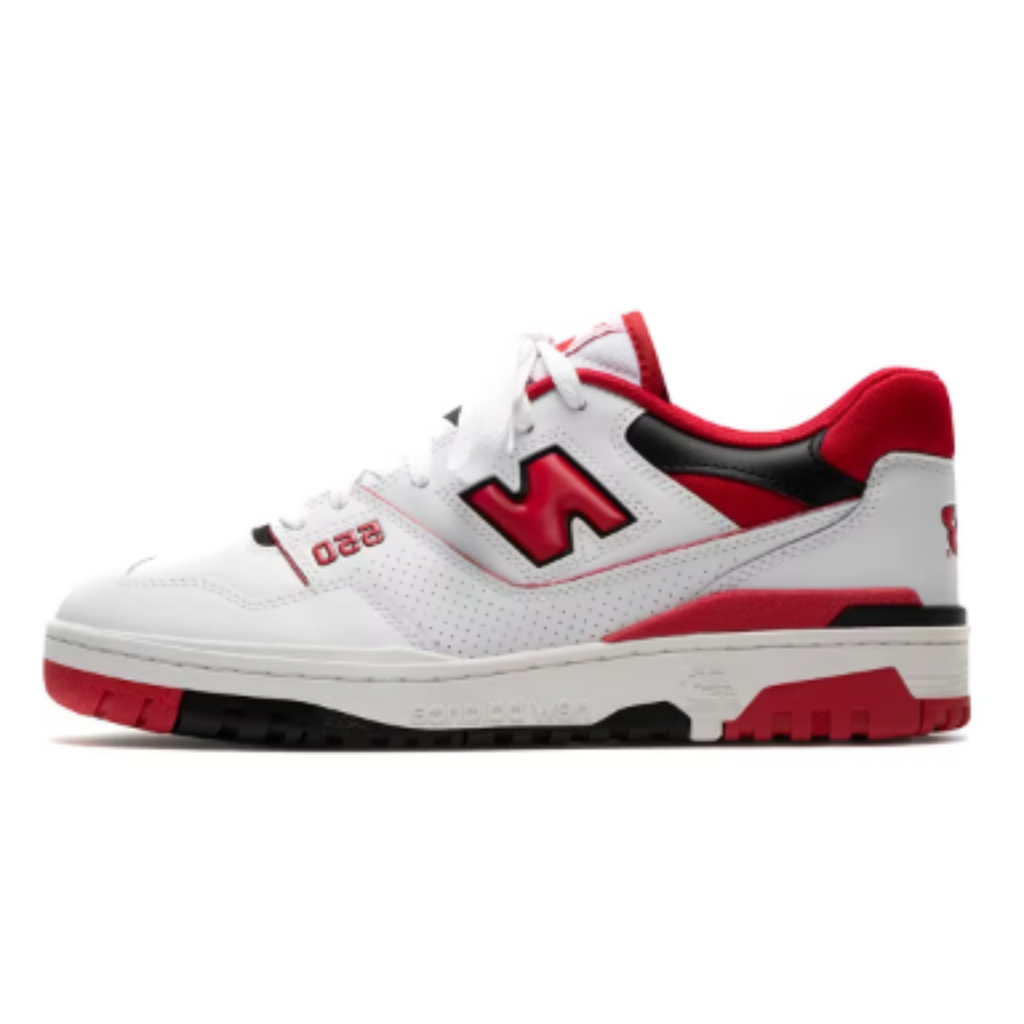 Men's 550 New Balance "White Red"