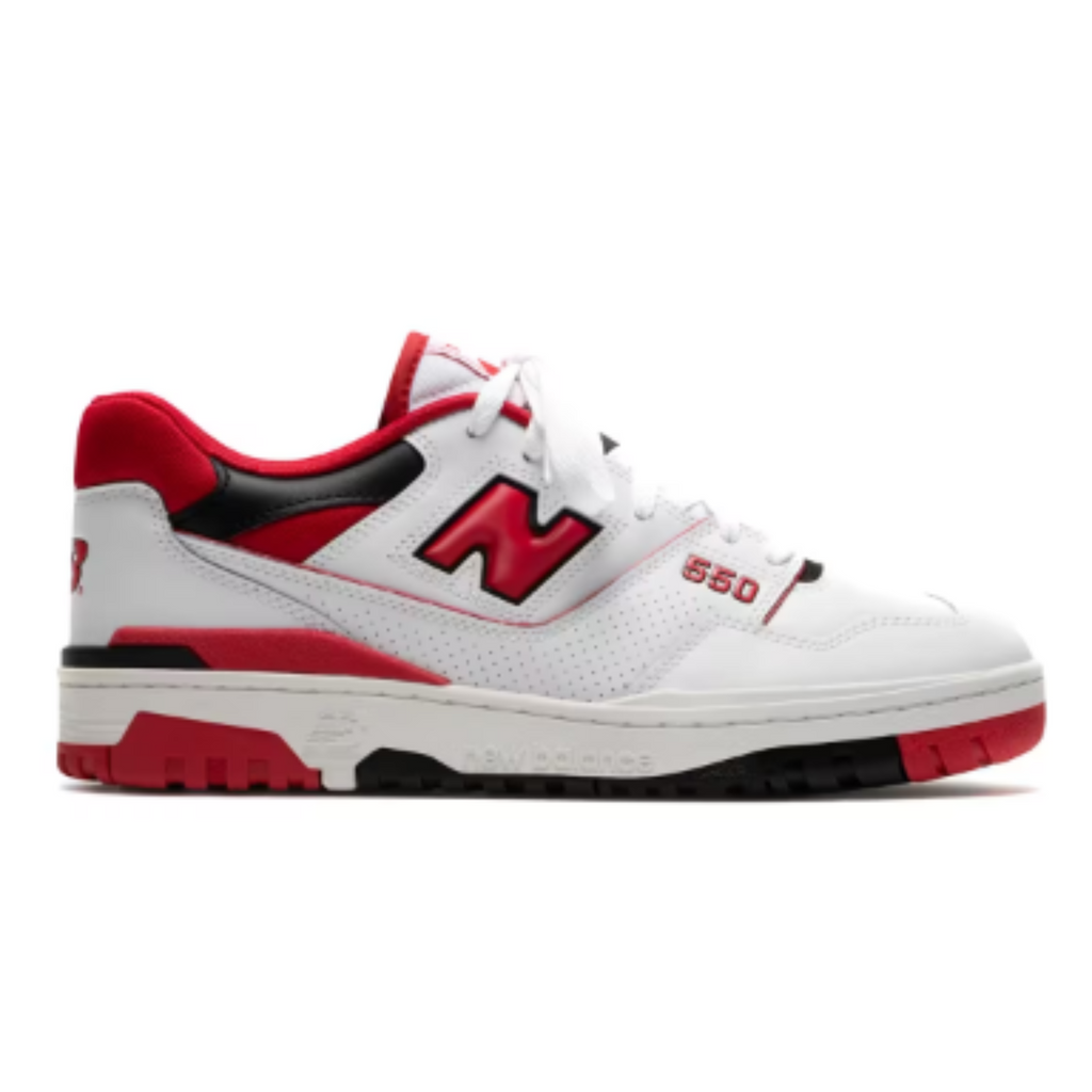 Men's 550 New Balance "White Red"