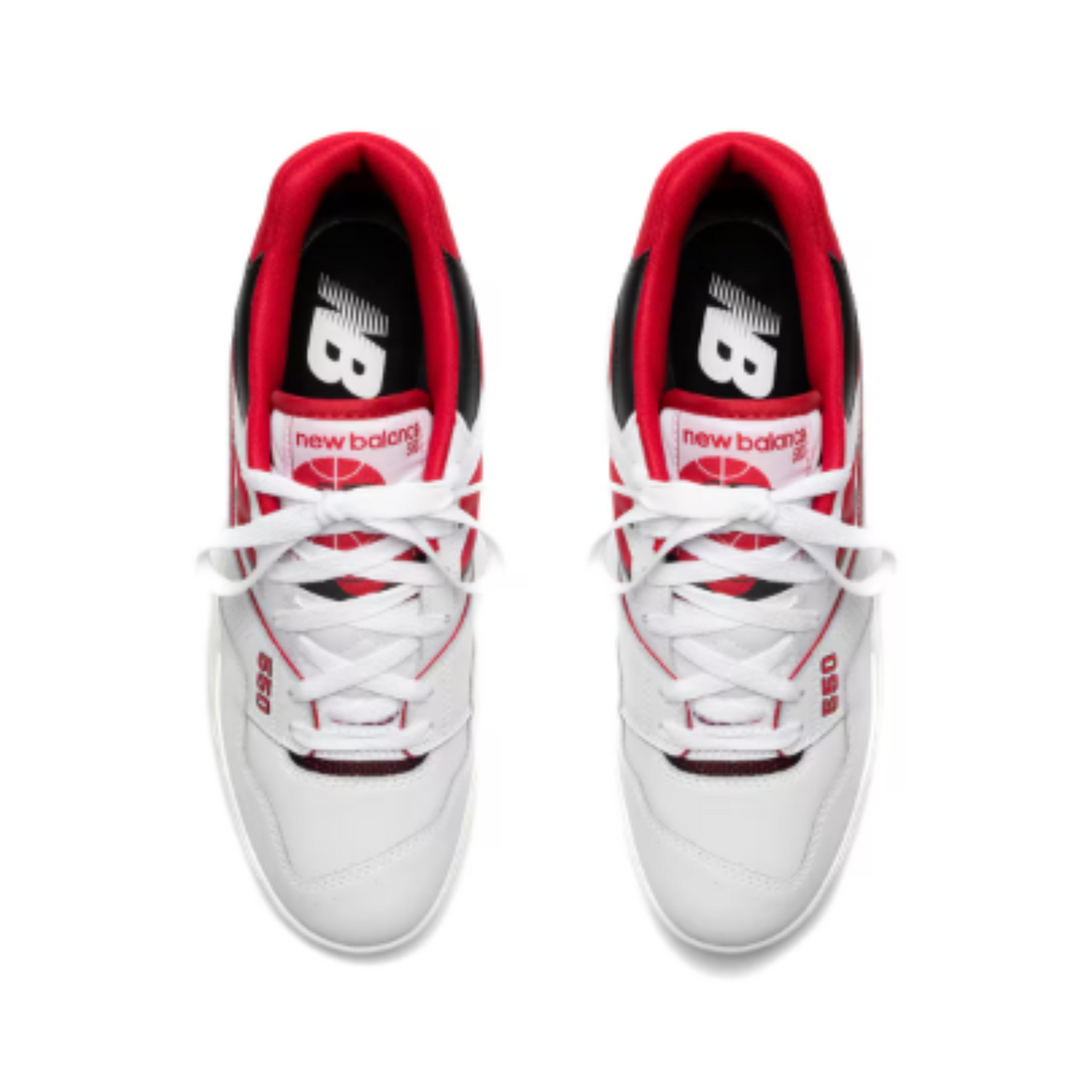 Men's 550 New Balance "White Red"