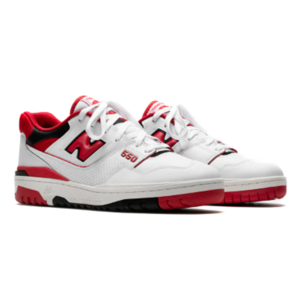 Men's 550 New Balance "White Red"