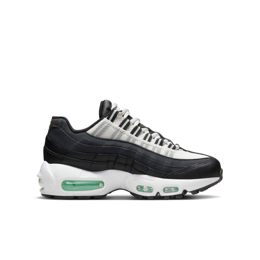 Big Kids' Nike Air Max 95 Recraft "White Anthracite Mint Foam"