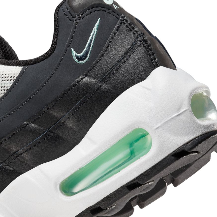 Big Kids' Nike Air Max 95 Recraft "White Anthracite Mint Foam"