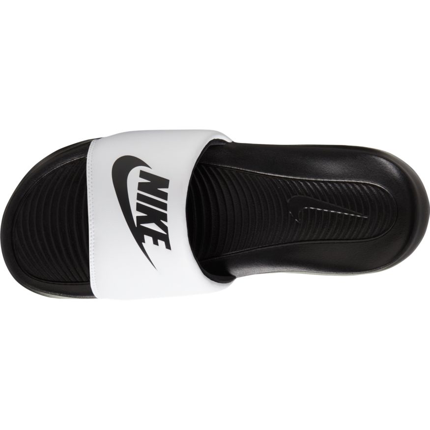 Men's Nike Victori One Slide "White Black"