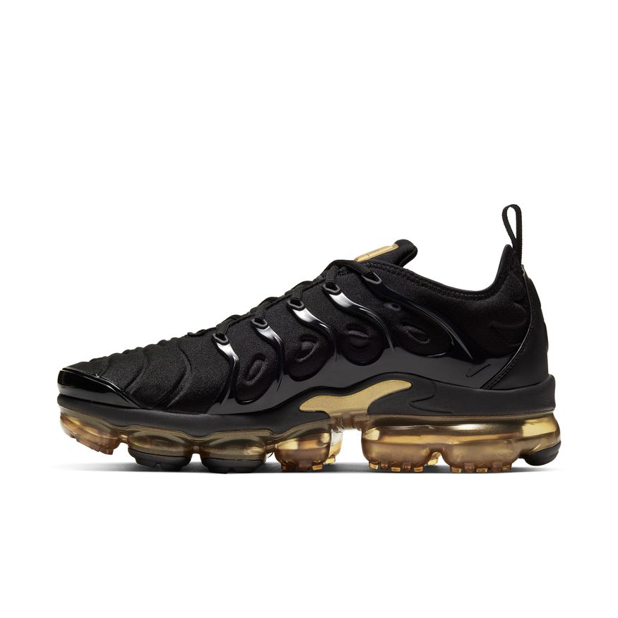 Men's Nike Air VaporMax Plus "Black Metallic Gold"