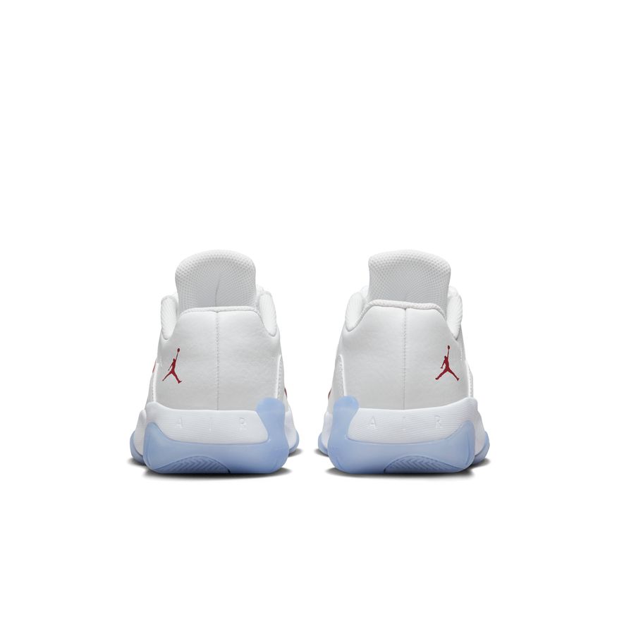 Big Kids' Air Jordan 11 CMFT Low "White Gym Red"