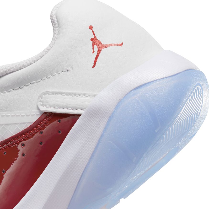 Big Kids' Air Jordan 11 CMFT Low "White Gym Red"