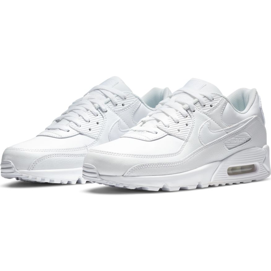 Men's Air Max 90 LTR "Leather Triple White"