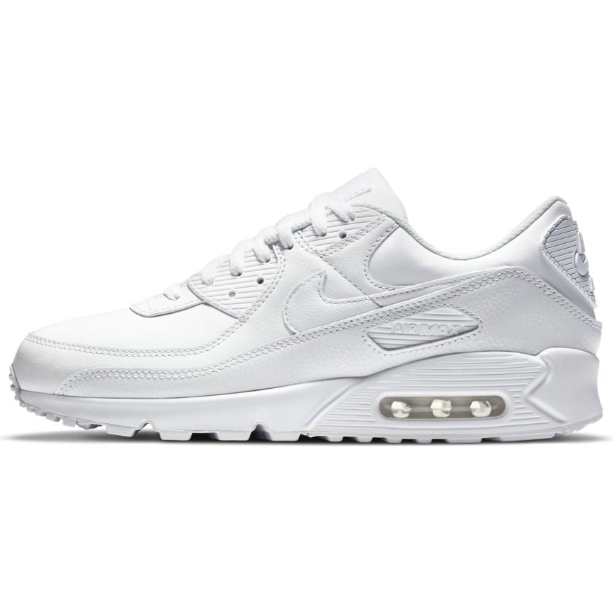 Men's Air Max 90 LTR "Leather Triple White"