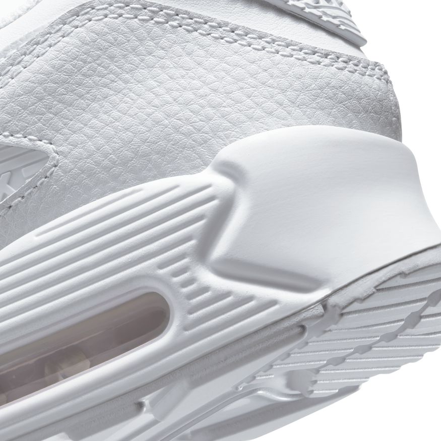 Men's Air Max 90 LTR "Leather Triple White"