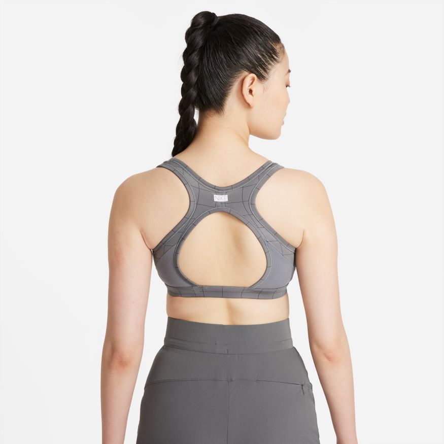 Women's Nike Swoosh Femme Medium-Support 1-Piece Pad Printed Sports Bra