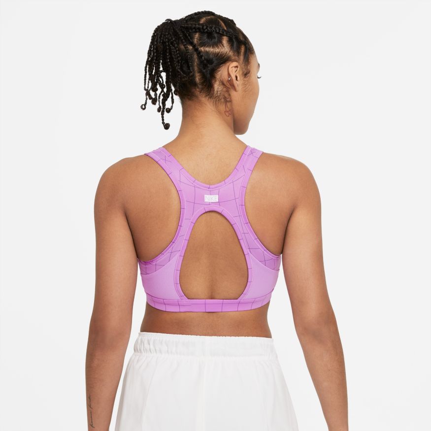 Women's Nike Swoosh Femme Medium-Support 1-Piece Pad Printed Sports Bra