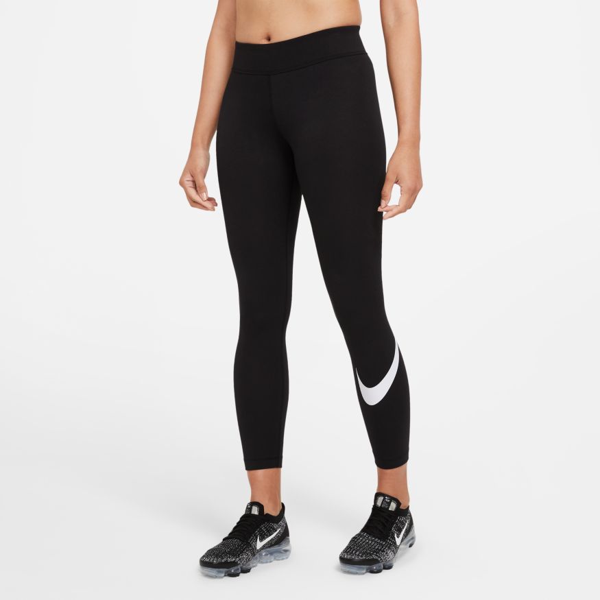 Women's Nike Sportswear Essential Mid-Rise Swoosh Leggings