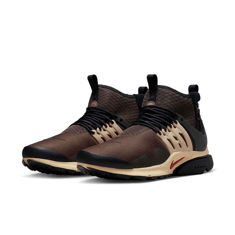 Men's Nike Air Presto Mid Utility "Sesame Sequoia Canyon Rust"