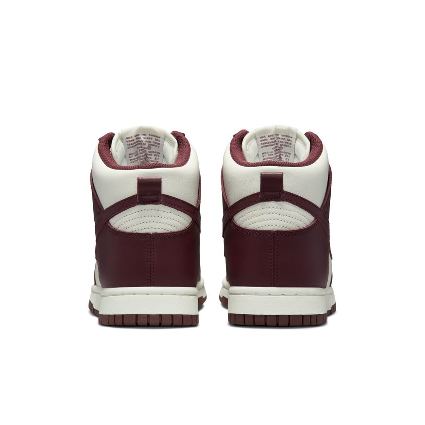 Women's Nike Dunk High "Burgundy Crush"