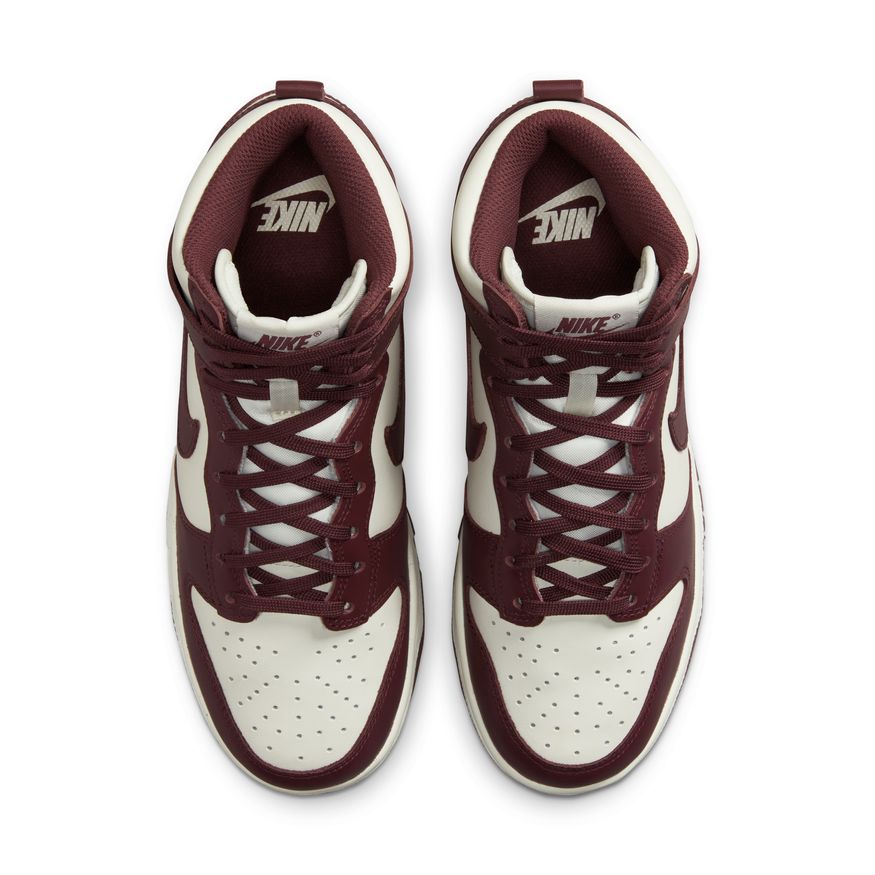 Women's Nike Dunk High "Burgundy Crush"