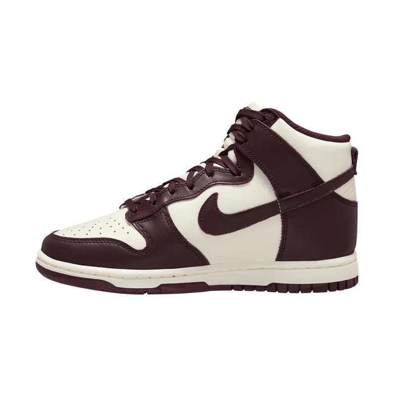 Women's Nike Dunk High "Burgundy Crush"