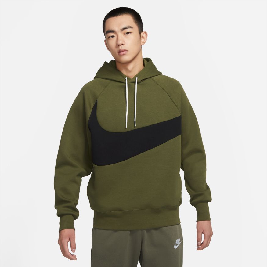 Nike swoosh shop overhead hoodie