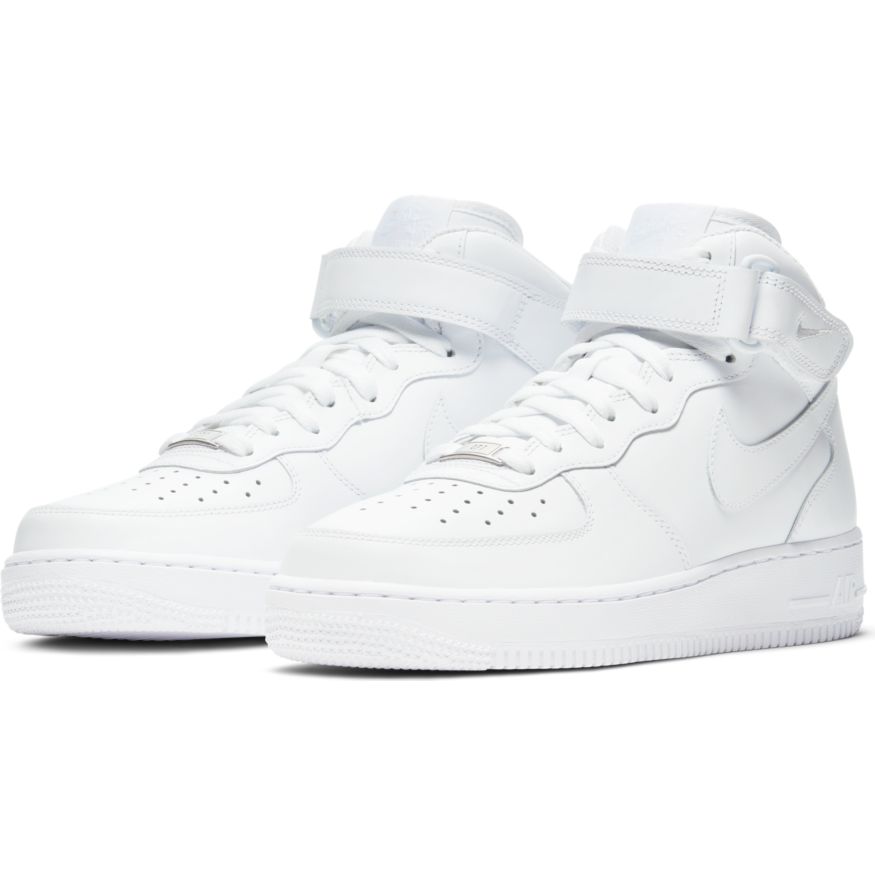 Women's Nike Air Force 1 '07 Mid "Triple White"