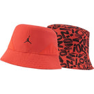 Zion Graphic Reversible Bucket Cap "Black Orange" (Unisex)