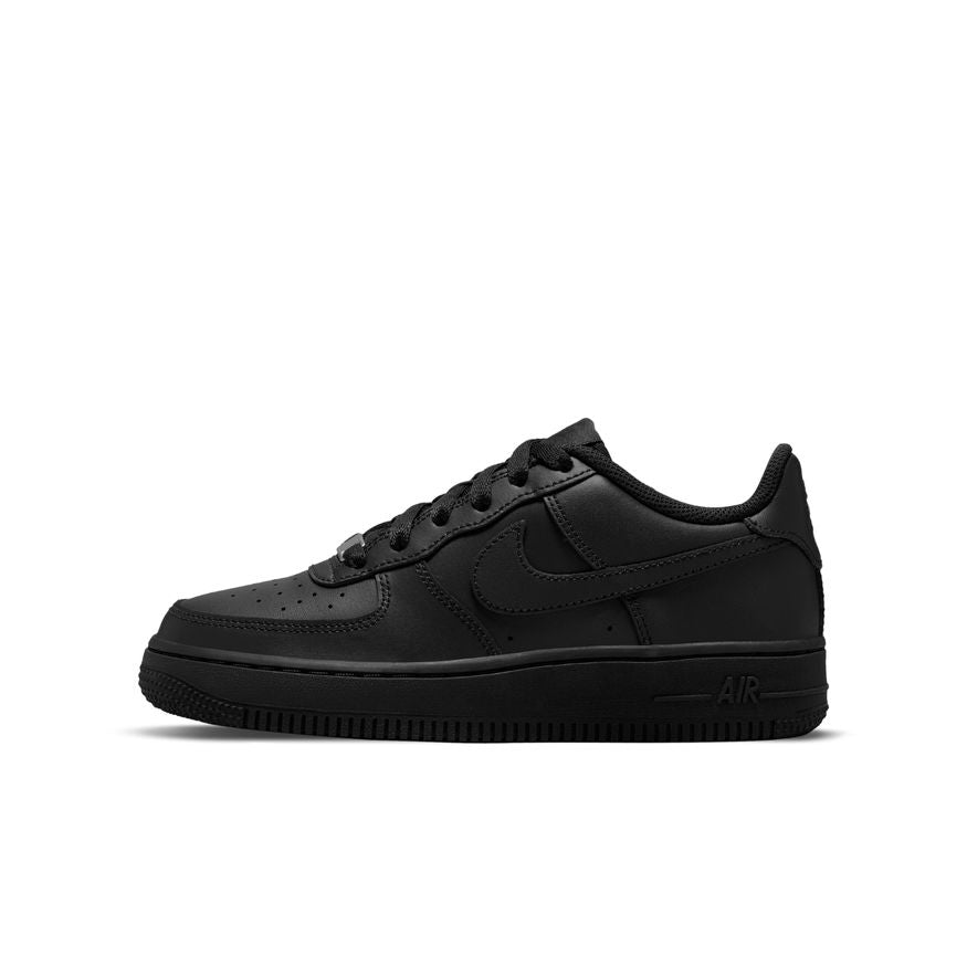 Big Kids' Nike Air Force 1 LE "Triple Black"