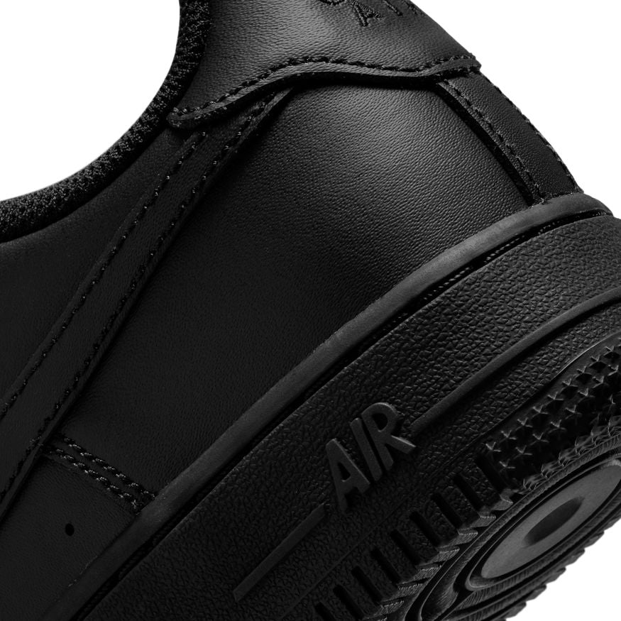 Big Kids' Nike Air Force 1 LE "Triple Black"