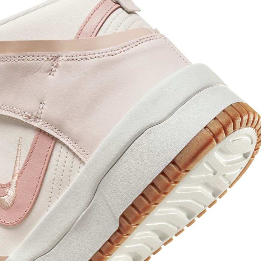 Women's Nike Dunk High Up "Sail Light Soft Pink"