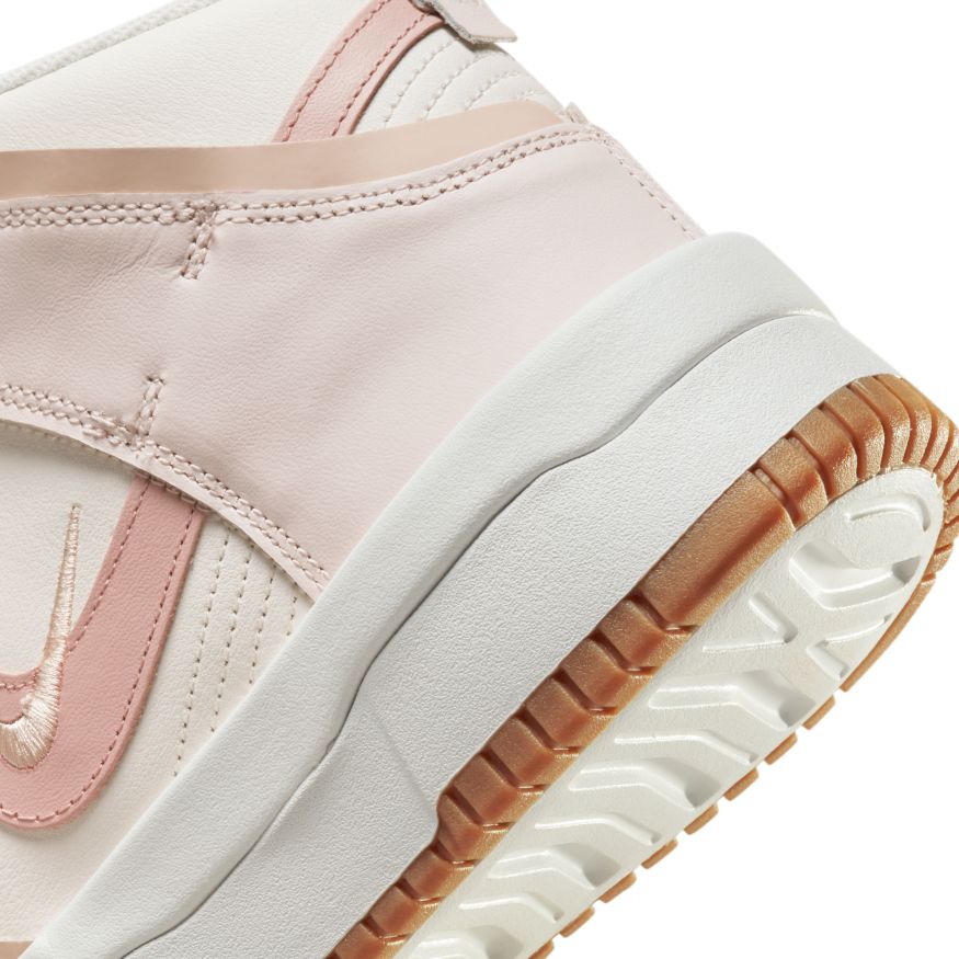 Women's Nike Dunk High Up "Sail Light Soft Pink"