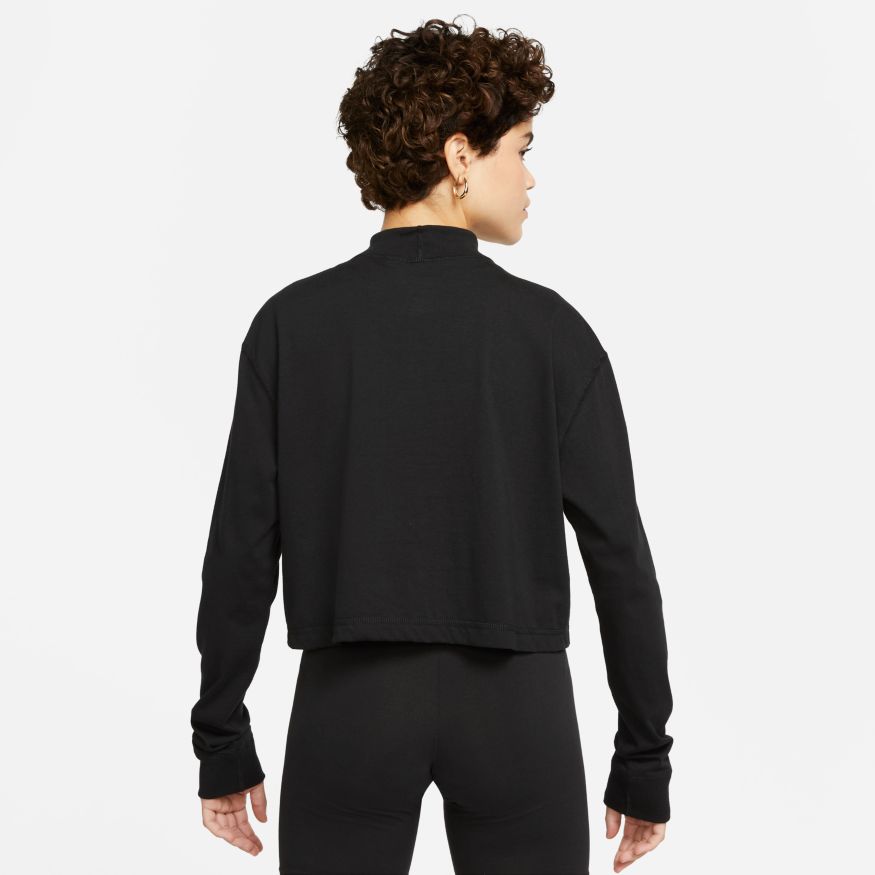 Women's Nike Sportswear Long-Sleeve Mock Neck T-Shirt