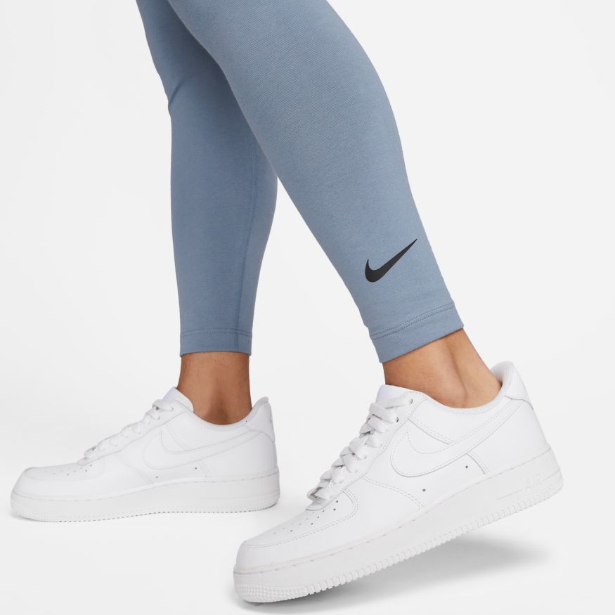 Nike - Sportswear Club High-Waisted Leggings DK Smoke Grey XS