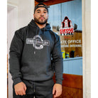 THE CLOSET INC Men's Fleece Pullover CHARCOAL