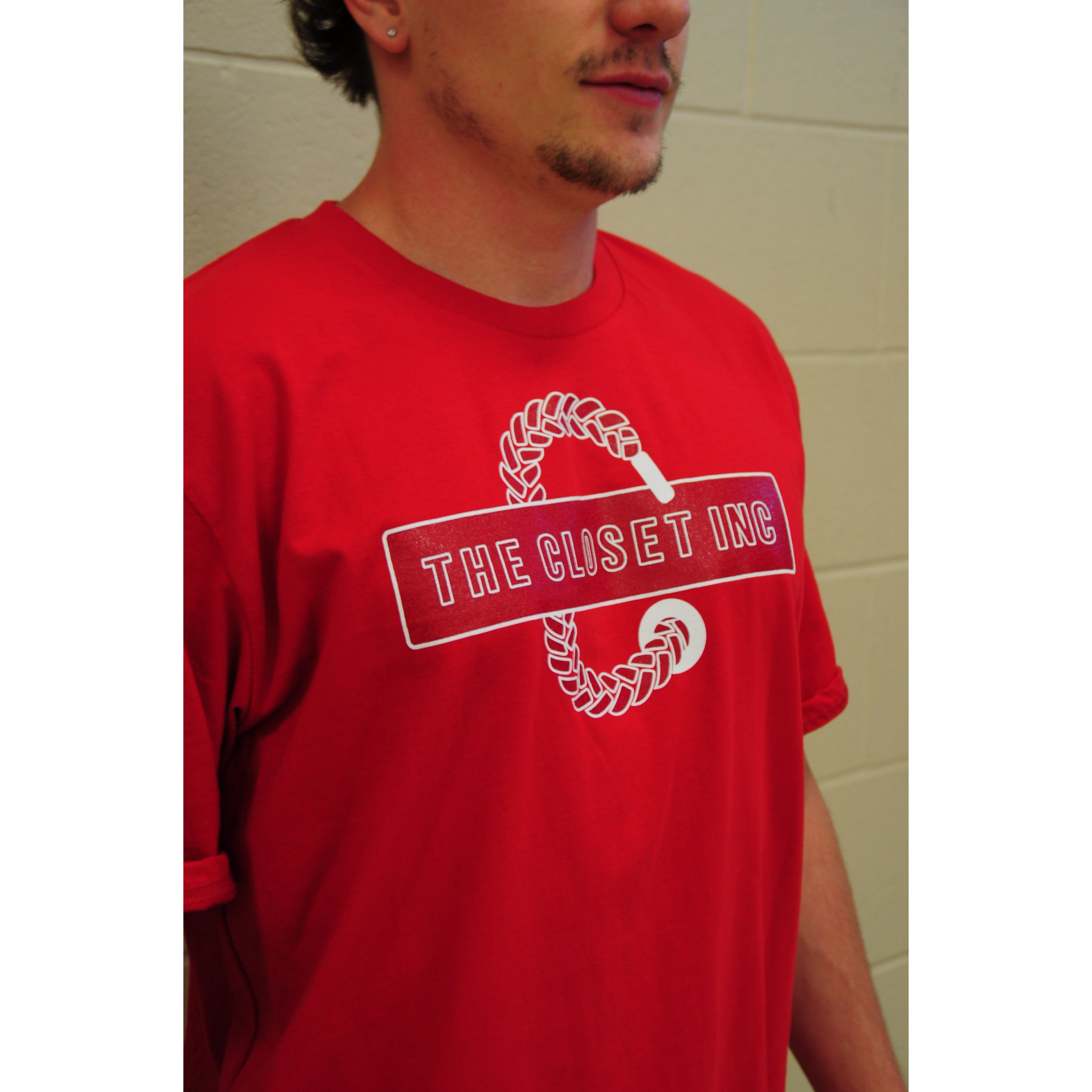 The Closet Inc Men Basic T-Shirts “Red