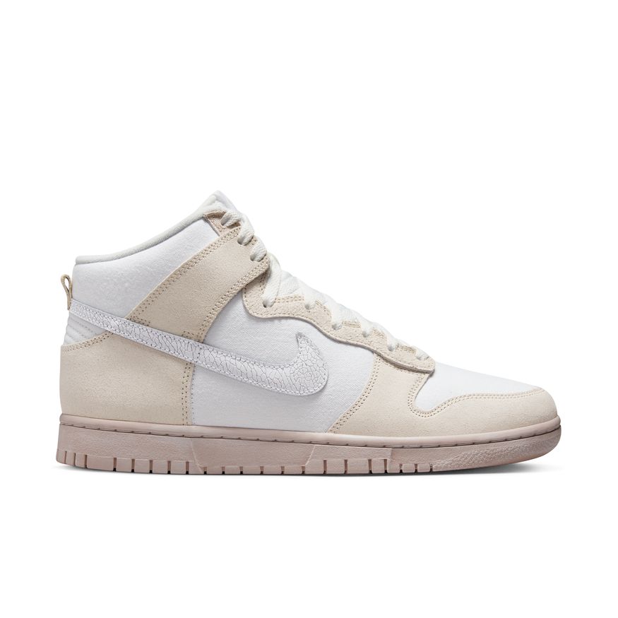 Men's Nike Dunk High Retro Premium "Tan Cracked Leather"